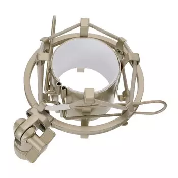 Alasum Microphone Shock Mount, Metal, Universal 50mm, Anti-Vibration, Shockproof Bracket with Adjustable Angle