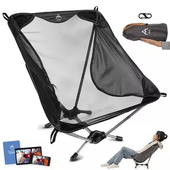 ALB750 Открытый кемпинг на низкой земле UL испытательная нагрузка альпинистский гид надзор [фаворит Sabaidoru/Kahonan] стул, сверхлегкий 750 г, стул,