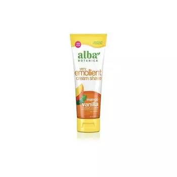 Alba Botanica крем для бритья пена для бритья Gillette 3 шт Alba Botanica Shave Mango Vanilla 8 унций 2 упаковки
