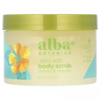 Alba Botanica, Скраб для тела с морской солью, 14,5 унций (411 г)