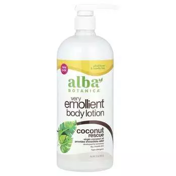 Alba Botanica, Успокаивающий лосьон для тела, Кокосовое обновление, 32 унции (907 г)