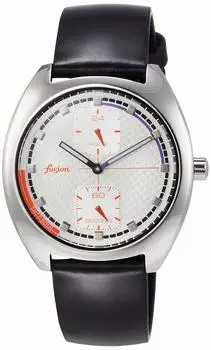 Alba Fusion Retro Futuristic Color Taste White Dial Curved Hardlex Reinforced Waterproof для повседневной жизни AFSK405 Black [Seiko Watch] 90-е (10 АТМ)