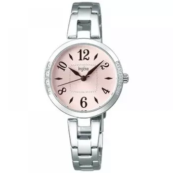 Alba [quartz Watch] Ingenu Ingenu Elegant Accessory Ahjk449 Pink Silver