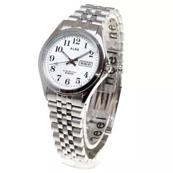 Alba Standard Quartz AQGK472 Silver [Часы Seiko] Мужские серебряный
