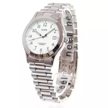 Alba Standard Quartz AQGK473 Silver [Часы Seiko] Мужские серебряный