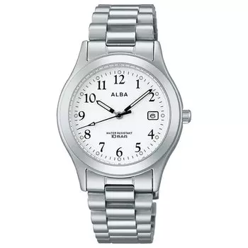 Alba Standard Quartz AQGK475 Silver [Часы Seiko] Мужские серебряный