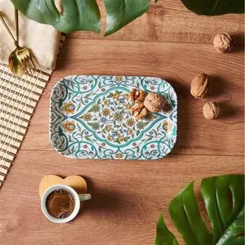 Albayrak Меламиновый большой прямоугольный поднос №2 21x13 см