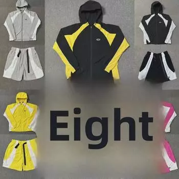 «Alcatraz Мужская и женская 3M светоотражающая ветровка с капюшоном из мягкого материала» L