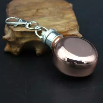 Alcohol Flask Useful Reusable Drinking Hip Flask Anti-drop Hip Flask античная латунь