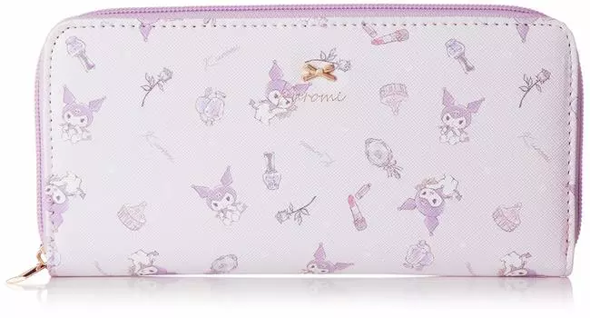 Aldi Sanrio Round Long Wallet Kuromi Women s SR1-11