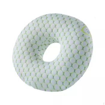 Ale Single Ear Pouch Отверстие для моющейся подушечки в форме пончика зелёный