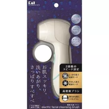 электрическая щетка для очищения лица мягкая белый