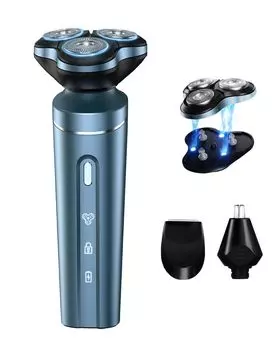 электрический IPX7 влажный и низкий непрерывный режим работы до 90 можно брить в носу волосы борода тело руководство по эксплуатации на японском языке включено