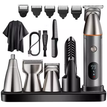 электробритва USB перезаряжаемая электробритва для ухода за волосами на теле электробритва vio 5IN1 набор для гладкого бритья бритье быстрая зарядка с триммером IPX7 водонепроницаемая ванна