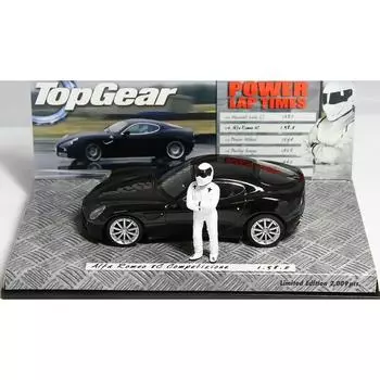 Alfa Romeo 8C Competizione 2005 Черный M [MINICHAMPS] 1/43 Top Gear чёрный