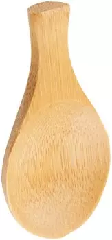 Alfax Tea Spoon Bamboo x Folk Art Bamboo Tea Spoon 907831 7.5 4.3cm