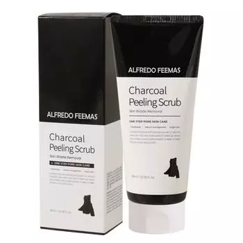 Угольный пилинг-гель Alfredo Fimas 180 мл, 1 шт.