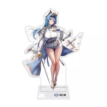 ALGERNON PRODUCT NIKKE Acrylic Stand Helm x H120mm Acrylic Approx. W43~106mm