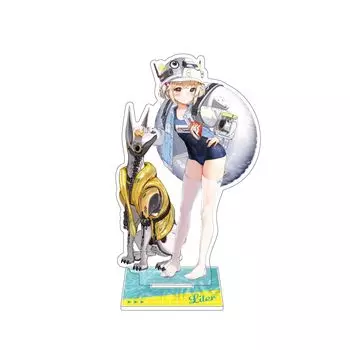 ALGERNON PRODUCT NIKKE Acrylic Stand Litter x H133mm Acrylic -summer- Approx. W44~65