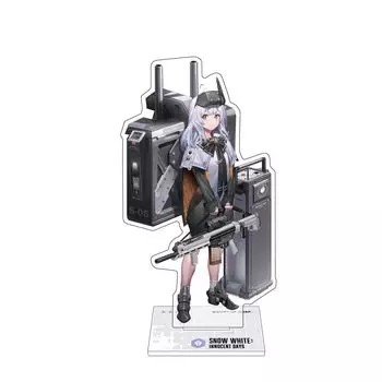 Algernon Products Богиня Победы NIKKE Акриловая подставка Белоснежка Innocent Days x H120 мм Акрил Приблизительно. Ш60-105