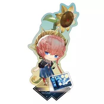 Algernon Products Fate/Grand Order Charatoria Acrylic Stand Foreigner/Van Gogh Approx. H100 x W100mm Acrylic