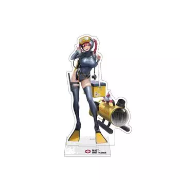 Algernon Products Goddess of NIKKE Акриловая подставка Mast the Diver x H128mm Acrylic Victory: Мачта: приблизительно. W41-77