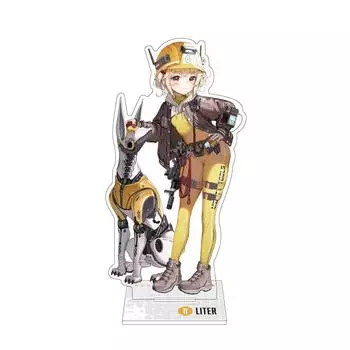 Algernon Products NIKKE Acrylic Stand Litter x H120mm Acrylic Approx. W43~106mm