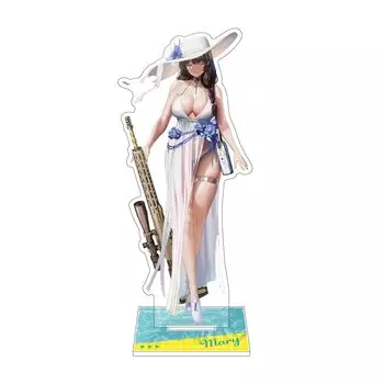 Algernon Products NIKKE Mary x H120mm Acrylic Stand Acrylic Approx. W48~104mm