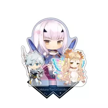 Algernon Products Order Charatoria Acrylic Stand W100 x H100mm Acrylic Fate/Grand Lancer/Melusine Approx.