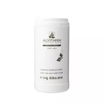 ALGOTHERM Sweet and Salty Body Scrub солевой скраб для тела, 1,4 кг