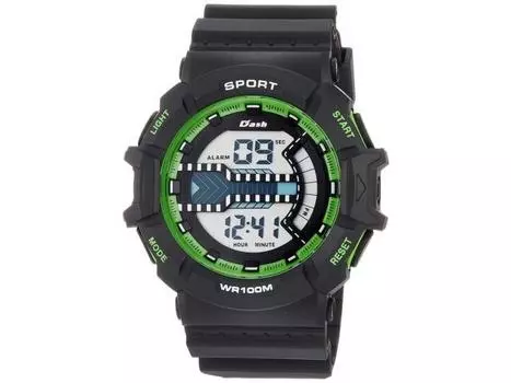 ALIAS Watch Digital Dash Водонепроницаемая многофункциональная подсветка ADWW18092-04 НОВЫЙ