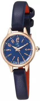 ALIAS Watch F3 Classic Analog Waterproof Leather Strap FP002BL1 Women s Blue