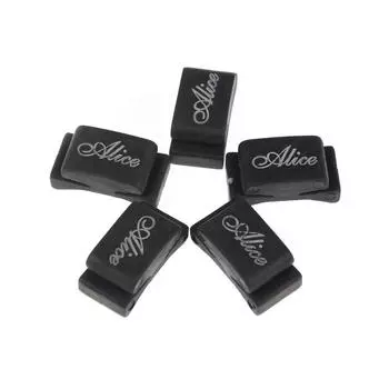 Alice 5pcs Rubber Pick Holder Guitar pick pick holder 1 set compatible (5 pieces) Guitar/Bass/Ukulele [Product]