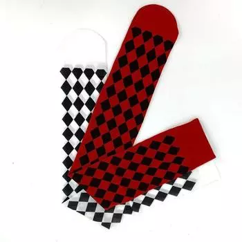 Alice Wonderland In The Red Queen Cosplay Costume Outfits Halloween Carnival Socks