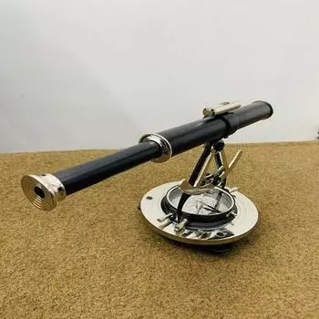 Alidade Black Powder Coating with Chrome Finish Рабочий компас Обзор Alidade