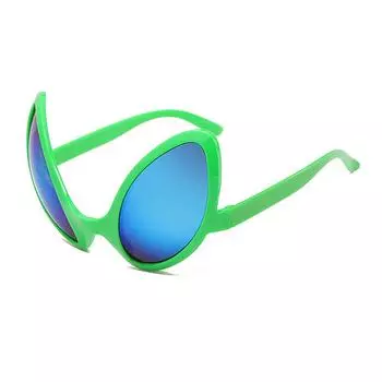 Alien Glasses Funny Holiday Party Sunglasses Halloween Adults Kids Party Supplies Rainbow Lens Et Sun Glasses Shades as the picture