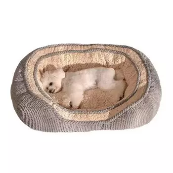 Alien Pet Cat Dog Fluffy Pet Bed Полностью все Кровать, Кровать, Подушка, Теплая, Нескользящая, Моющаяся, Сезоны, Диван, Нескользящая (S) серый