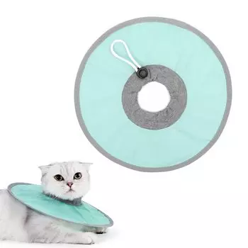 Alien Pet Елизаветинский ошейник для кошек и мягкий ультра-вылизывающий раны стресс уход за больными собаками, дышащий, легкий, регулируемый, профилактика,