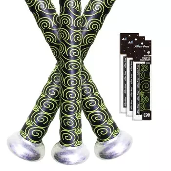 Alien Pros Bat Grip Tape for Baseball and Softball easy to install Bat Tape Perfect baseball bat grip for Aluminum or Wood bat grip Black 0.5MM