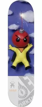ALIEN WORKSHOP Skateboard Deck HILL MACHE BOMB MAN x Skateboard (7.875 31.38)