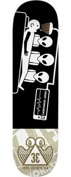 ALIEN WORKSHOP Скейтборд Deck x Скейтборд ABDUCTION-33 (8.125 31.875) чёрный