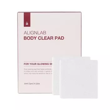 Align Lab Body Clear Pad Odoltodol Скраб для тела с эффектом куриной кожи, 1 коробка, 24 листа
