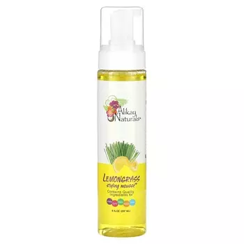 Alikay Naturals, Мусс для укладки с лимонной травой, 8 жидких унций (237 мл)