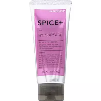 Alimino Spice Plus Wet Grease 80 г Другие воски для волос Средства для укладки Нанесите необходимое количество на ладонь и распределите по волосам для укладки.. Другой