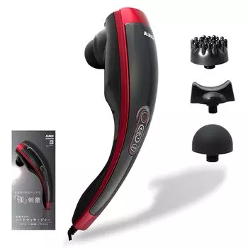 ALINCO hand massager 4 mode switching (neck/shoulders/waist/thighs/calf) Comes with 3 types of attachments 5017 MCR5018R