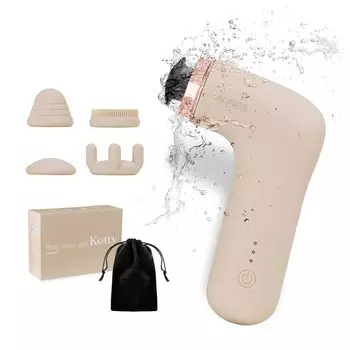 ALINCO Handy Gun Body Shaping Gun Cotty Cordless Перезаряжаемый поставляется с 4 типами насадок 4 уровня регулировки силы Водонепроницаемый IPX6 Маленький