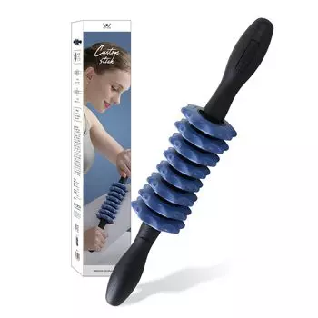 ALINCO Stick Roller Fascia Roller Myofascial Release Exercise Custom Stakes WBF216N