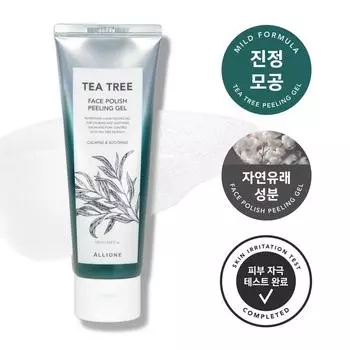 Alione Face Polish Peeling Gel Tea Tree, 1 unit, 120ml