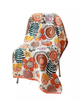 Alip Большая Марлевая Банная Пушистое и Милое Хлопковое Марлевое Полотенце для Идеально для Жаркой и Спортивной и Полотенце, Пятислойное Купание, Впитывающее, Быстросохнущее, Банное,