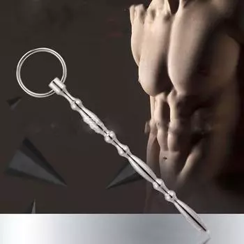 Alip уретральный уретральный уретральный уретральный уретральный буж для начинающих с фиксацией пениса из нержавеющей стали SM Товары для взрослых 180 мм x 10 мм пробка, буж, дилатация,
